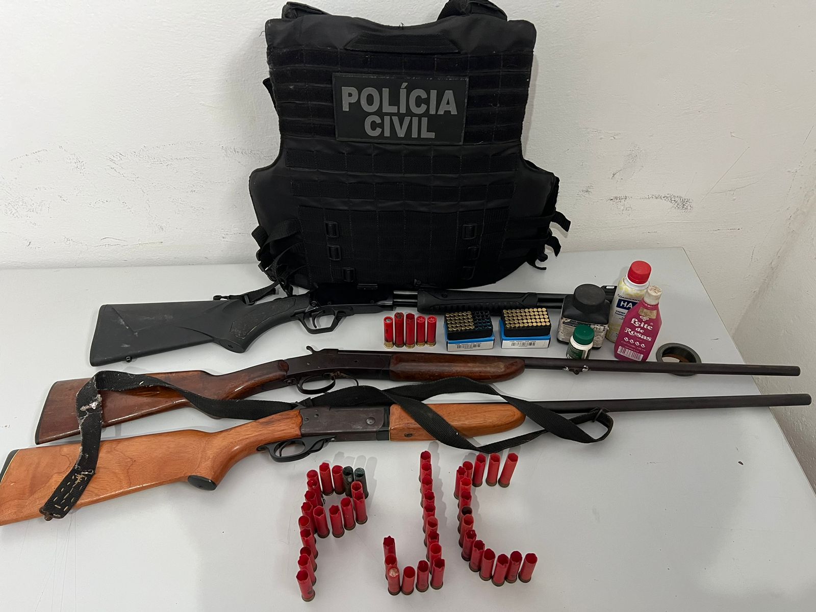 Polícia Civil recebe munição antiga e armas dos anos 1980 para trabalhar