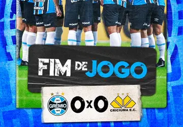 Série B: Grêmio fica no 0 a 0 com Criciúma em Porto Alegre